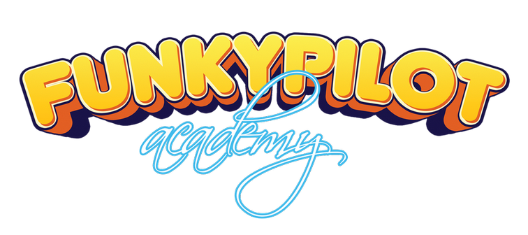 FunkFunkyPilot Academy Main Logo