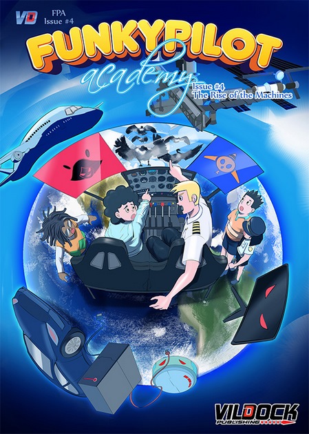 FunkyPilot Academy Comic Book Issue 4