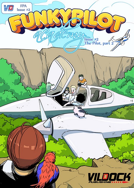 FunkyPilot Academy Comic Book Issue 2