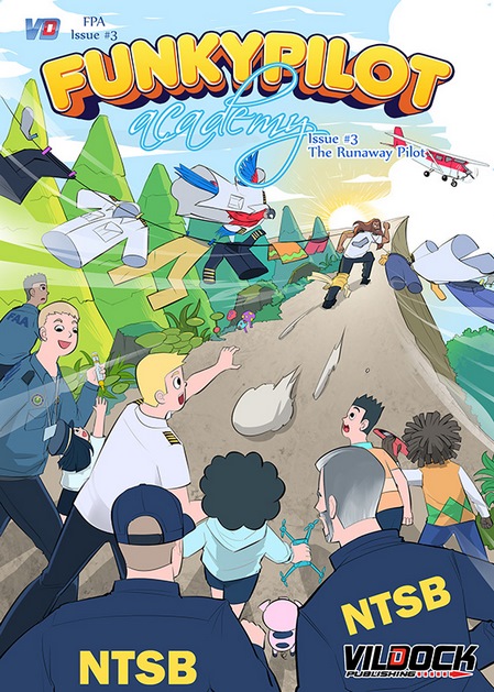 FunkyPilot Academy Comic Book Issue 3