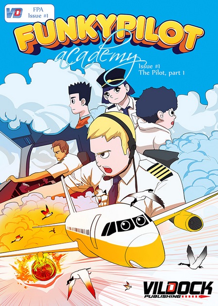 FunkyPilot Academy Comic Book Issue 1