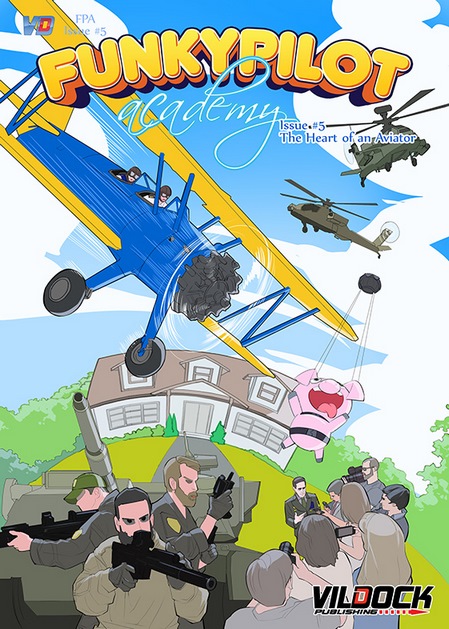 FunkyPilot Academy Comic Book Issue 5